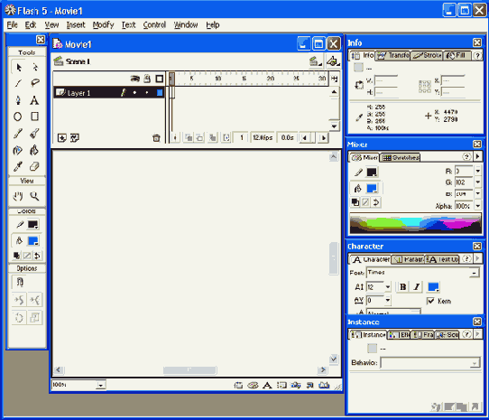   Macromedia Flash